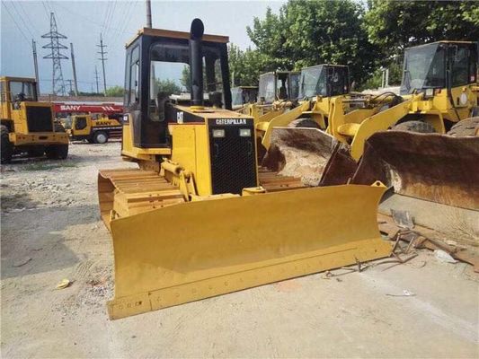 6 ওয়ে ব্লেড মিনি ব্যবহৃত বুলডোজার Caterpillar D4C LGP ক্রলার মাউন্ট বুলডোজার