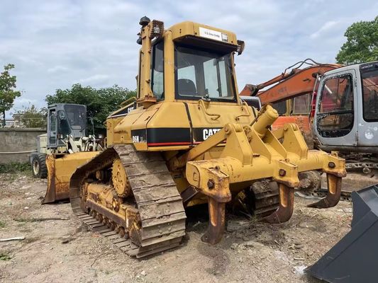 মূল রঙের Caterpillar D6N XL হাইড্রোলিক রিপার সহ ব্যবহৃত ছোট বুলডোজার