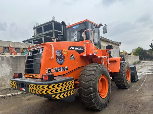 ২০২২ বছর ব্যবহৃত চাকা লোডার Doosan DL503-9C ৫ টন চাকা লোডার উচ্চ বহুমুখিতা