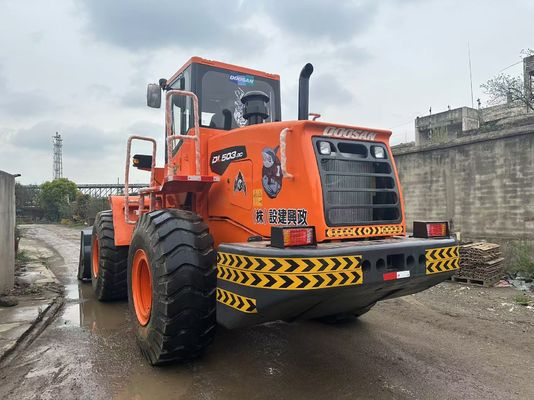 ২০২২ বছর ব্যবহৃত চাকা লোডার Doosan DL503-9C ৫ টন চাকা লোডার উচ্চ বহুমুখিতা
