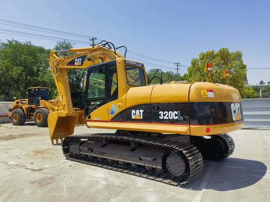 হাইড্রোলিক ব্যবহৃত CAT Excavator 20 টন CAT 320CL Excavator মূল জাপান আফ্রিকার জন্য