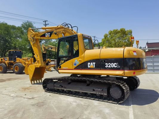 হাইড্রোলিক ব্যবহৃত CAT Excavator 20 টন CAT 320CL Excavator মূল জাপান আফ্রিকার জন্য