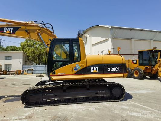 হাইড্রোলিক ব্যবহৃত CAT Excavator 20 টন CAT 320CL Excavator মূল জাপান আফ্রিকার জন্য