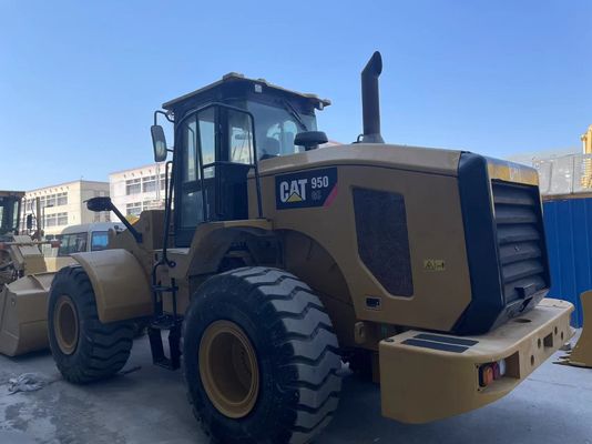 2018 বছর ব্যবহৃত চাকা লোডার Caterpillar 950GC CAT 950 চাকা লোডার