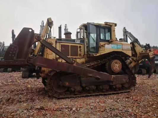 মূল রঙ D8R LGP হাইড্রোলিক রিপার সঙ্গে ব্যবহৃত Caterpillar বুলডোজার