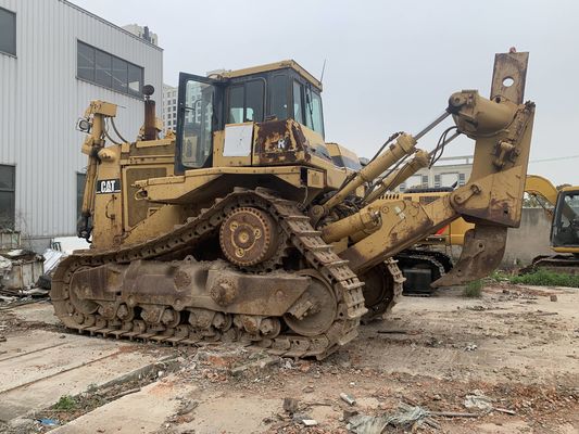 ব্যবহৃত Caterpillar D9R LGP ক্রলার মাউন্টড ডোজার খনির জন্য মূল রঙ