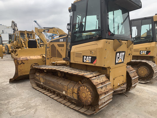 6 ওয়ে ব্লেড ব্যবহৃত ক্রলার মাউন্ট বুলডোজার Caterpillar D5K XL মূল রঙ