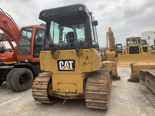 6 ওয়ে ব্লেড ব্যবহৃত ক্রলার মাউন্ট বুলডোজার Caterpillar D5K XL মূল রঙ