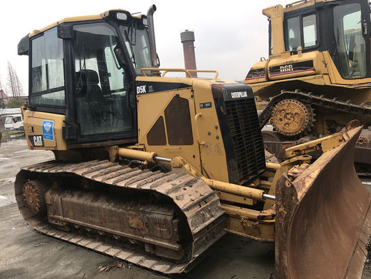 6 ওয়ে ব্লেড ব্যবহৃত ক্রলার মাউন্ট বুলডোজার Caterpillar D5K XL মূল রঙ