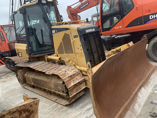 6 ওয়ে ব্লেড ব্যবহৃত ক্রলার মাউন্ট বুলডোজার Caterpillar D5K XL মূল রঙ