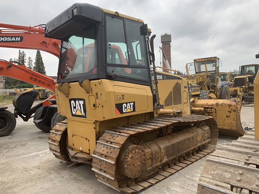 6 ওয়ে ব্লেড ব্যবহৃত ক্রলার মাউন্ট বুলডোজার Caterpillar D5K XL মূল রঙ