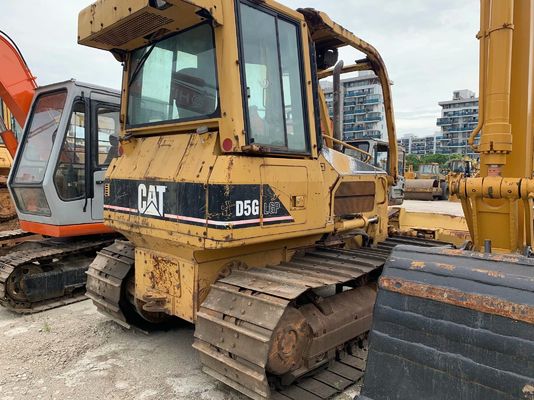 মূল জাপান D5G LGP ব্যবহৃত Caterpillar বুলডোজার স্থিতিশীল অপারেশন জ্বালানী দক্ষতা