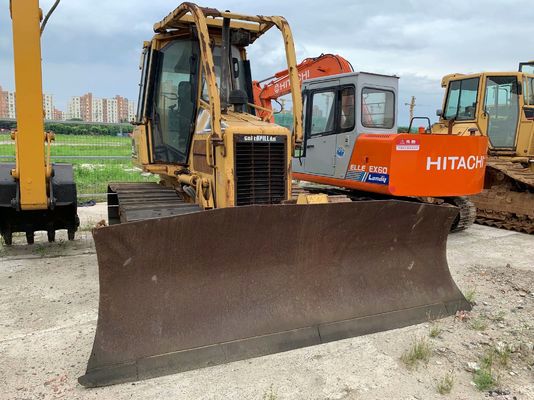মূল জাপান D5G LGP ব্যবহৃত Caterpillar বুলডোজার স্থিতিশীল অপারেশন জ্বালানী দক্ষতা