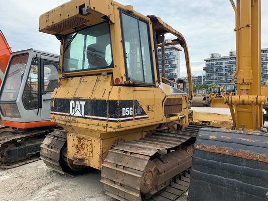 মূল জাপান D5G LGP ব্যবহৃত Caterpillar বুলডোজার স্থিতিশীল অপারেশন জ্বালানী দক্ষতা