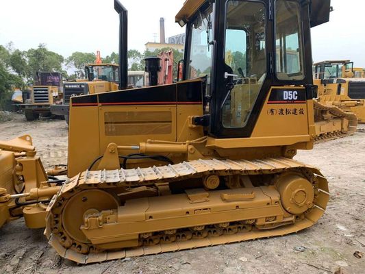 মূল জাপান মিনি সেকেন্ড হ্যান্ড বুলডোজার Caterpillar D5C XL স্থিতিশীল অপারেশন