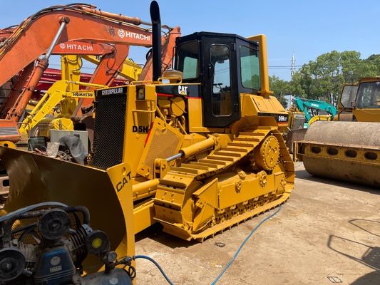 হাই ড্রাইভ ব্যবহৃত ক্রলার বুলডোজার Caterpillar D5H ব্যবহৃত বিড়াল বুলডোজার