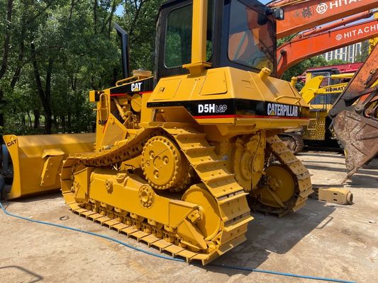 হাই ড্রাইভ ব্যবহৃত ক্রলার বুলডোজার Caterpillar D5H ব্যবহৃত বিড়াল বুলডোজার