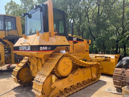 হাই ড্রাইভ ব্যবহৃত ক্রলার বুলডোজার Caterpillar D5H ব্যবহৃত বিড়াল বুলডোজার