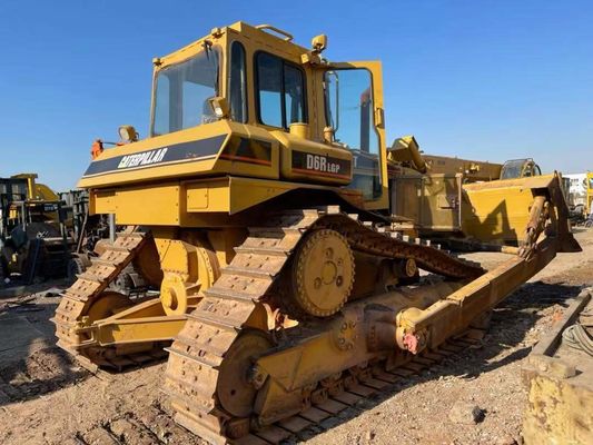 Caterpillar D6R LGP বুলডোজার সেকেন্ড হ্যান্ড ক্রলার টাইপ নির্মাণ সাইটের জন্য