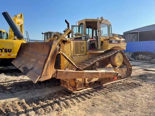 Caterpillar D6R LGP বুলডোজার সেকেন্ড হ্যান্ড ক্রলার টাইপ নির্মাণ সাইটের জন্য