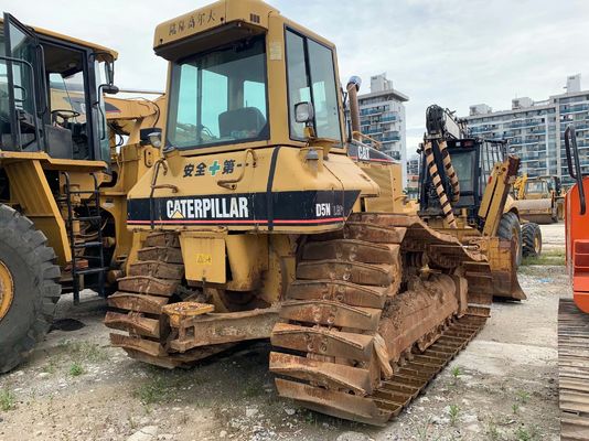 Caterpillar D5N LGP ব্যবহৃত ক্রলার বুলডোজার স্থিতিশীল সেকেন্ড হ্যান্ড বুলডোজার