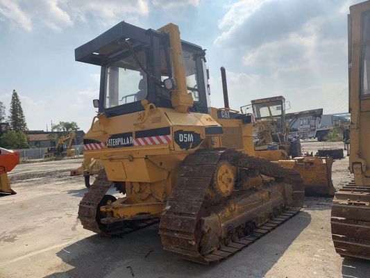 মূল রঙ D5M LGP ব্যবহৃত ক্রলার বুলডোজার উচ্চ ড্রাইভ ব্যবহৃত Caterpillar বুলডোজার