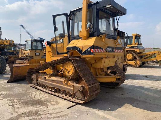 মূল রঙ D5M LGP ব্যবহৃত ক্রলার বুলডোজার উচ্চ ড্রাইভ ব্যবহৃত Caterpillar বুলডোজার