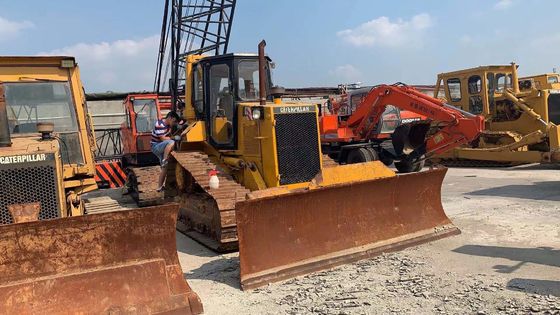 মূল রঙ D5M LGP ব্যবহৃত ক্রলার বুলডোজার উচ্চ ড্রাইভ ব্যবহৃত Caterpillar বুলডোজার