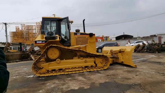Caterpillar D6M LGP ক্রলার মাউন্ট বুলডোজার সেকেন্ড হ্যান্ড হাই ড্রাইভ