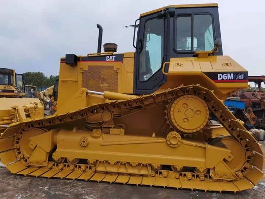 Caterpillar D6M LGP ক্রলার মাউন্ট বুলডোজার সেকেন্ড হ্যান্ড হাই ড্রাইভ