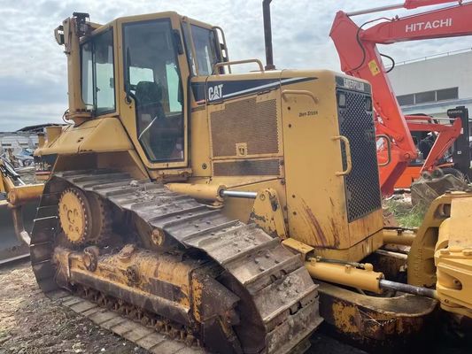 মূল রঙের Caterpillar D6N XL হাইড্রোলিক রিপার সহ ব্যবহৃত ছোট বুলডোজার