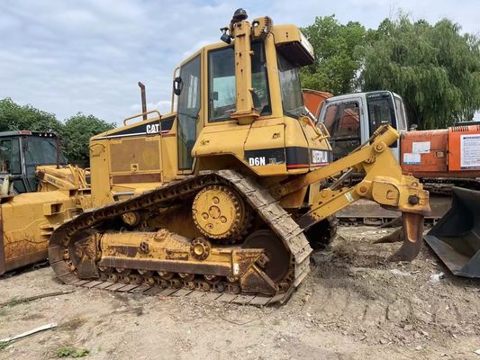 মূল রঙের Caterpillar D6N XL হাইড্রোলিক রিপার সহ ব্যবহৃত ছোট বুলডোজার