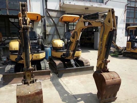 মূল রঙ 303 CR ব্যবহৃত CAT Excavator শক্তি দক্ষতা ব্যবহৃত CAT মিনি Excavator