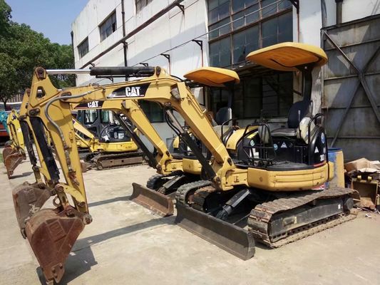 মূল রঙ 303 CR ব্যবহৃত CAT Excavator শক্তি দক্ষতা ব্যবহৃত CAT মিনি Excavator