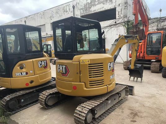 শক্তি দক্ষতা ব্যবহৃত CAT Excavator Crawler Caterpillar 303.5 E CR মরিচা প্রতিরোধী
