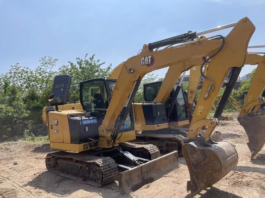 Caterpillar 306.5 সেকেন্ড হ্যান্ড মিনি Digger নির্মাণের জন্য জ্বালানী দক্ষতা