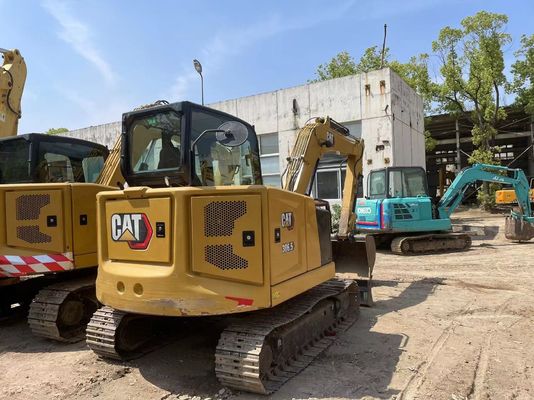 Caterpillar 306.5 সেকেন্ড হ্যান্ড মিনি Digger নির্মাণের জন্য জ্বালানী দক্ষতা