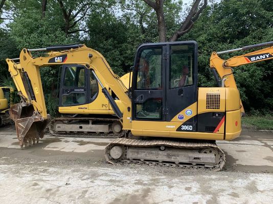 কমপ্যাক্ট Caterpillar 306D মিনি ক্রলার এক্সক্যাভেটর মূল জাপান দ্বিতীয় হাত