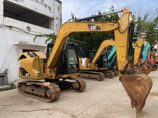 Caterpillar সেকেন্ড হ্যান্ড CAT 307d Excavator Crawler মাউন্ট করা মূল জাপান
