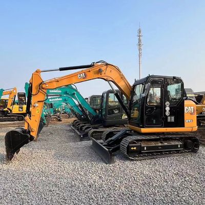 307E2 ব্যবহৃত CAT Excavator 2019 বছর শক্তিশালী সেকেন্ড হ্যান্ড Excavator মেশিন