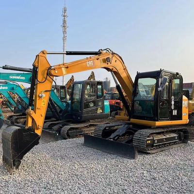 307E2 ব্যবহৃত CAT Excavator 2019 বছর শক্তিশালী সেকেন্ড হ্যান্ড Excavator মেশিন