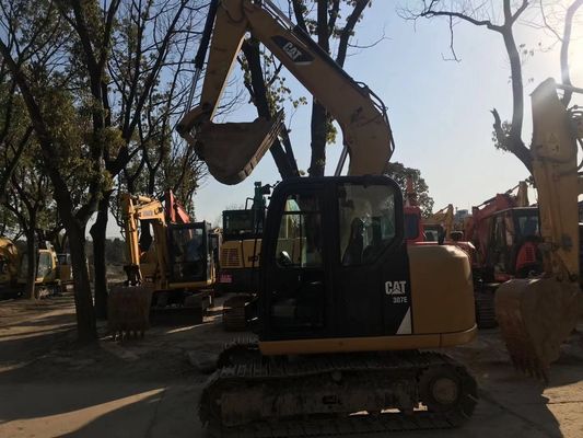 307E ব্যবহৃত CAT Excavator জ্বালানী দক্ষতা ব্যবহৃত জলবাহী Excavator 2017 বছর