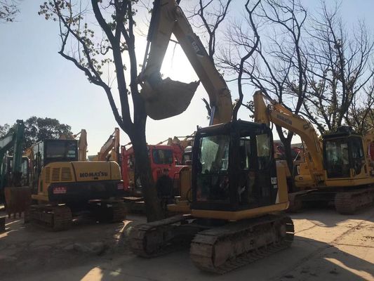307E ব্যবহৃত CAT Excavator জ্বালানী দক্ষতা ব্যবহৃত জলবাহী Excavator 2017 বছর