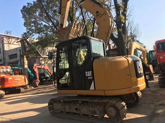 307E ব্যবহৃত CAT Excavator জ্বালানী দক্ষতা ব্যবহৃত জলবাহী Excavator 2017 বছর