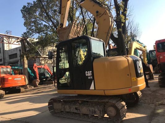 307E ব্যবহৃত CAT Excavator জ্বালানী দক্ষতা ব্যবহৃত জলবাহী Excavator 2017 বছর