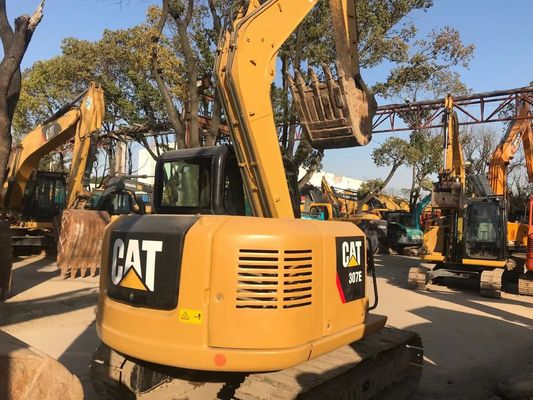 307E ব্যবহৃত CAT Excavator জ্বালানী দক্ষতা ব্যবহৃত জলবাহী Excavator 2017 বছর