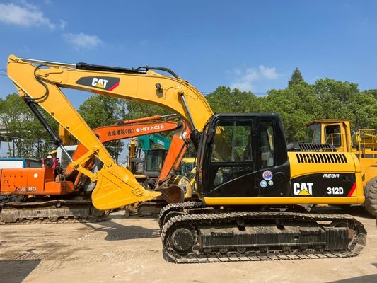 মূল জাপান 312D ব্যবহৃত Caterpillar নির্মাণ সাইটের জন্য উচ্চ দক্ষতা