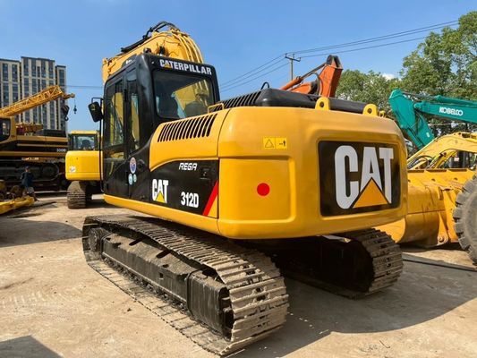 মূল জাপান 312D ব্যবহৃত Caterpillar নির্মাণ সাইটের জন্য উচ্চ দক্ষতা