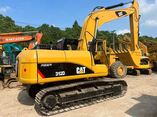 মূল জাপান 312D ব্যবহৃত Caterpillar নির্মাণ সাইটের জন্য উচ্চ দক্ষতা