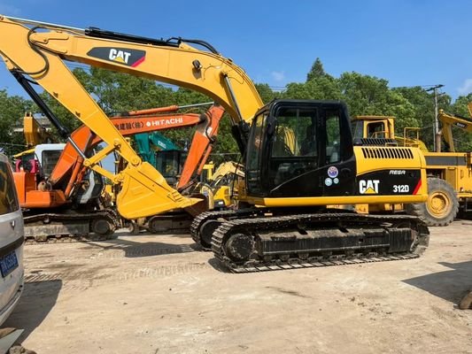 মূল জাপান 312D ব্যবহৃত Caterpillar নির্মাণ সাইটের জন্য উচ্চ দক্ষতা